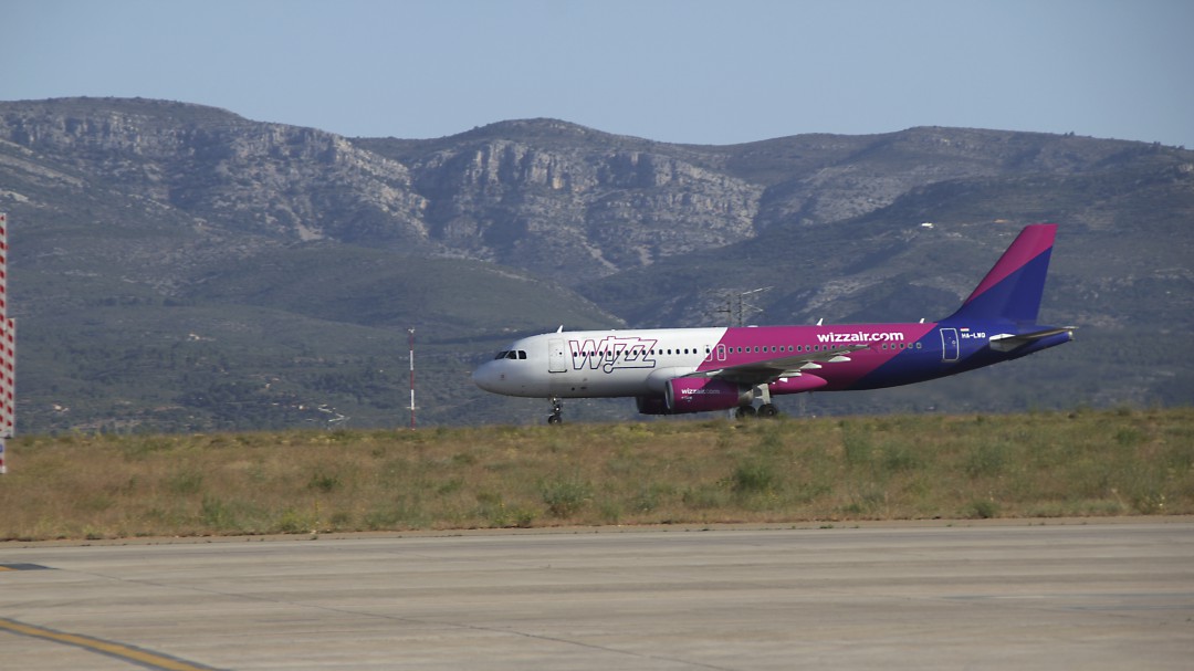 El aeropuerto de Castellón se queda con solo una conexión aérea por la crisis del coronavirus