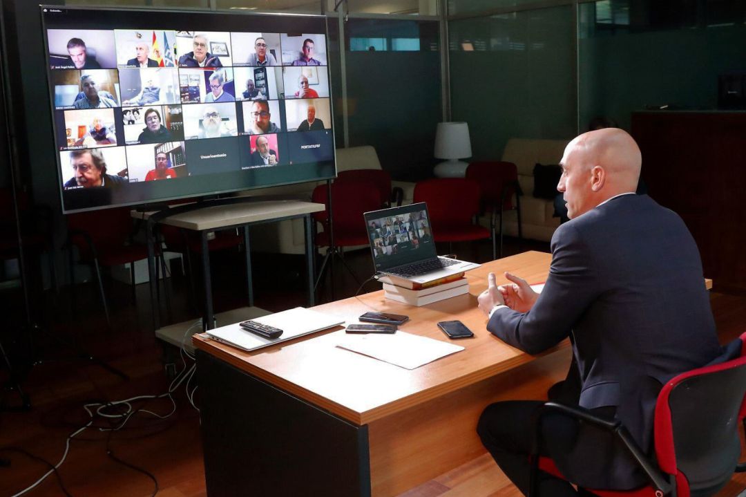 Luis Rubiales, presidente de la Federación Española de Fútbol Luis Rubiales, presidente de la Federación Española de Fútbol