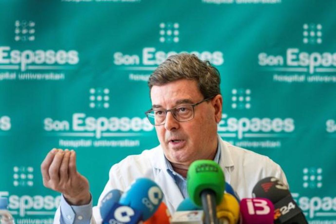 El jefe de la unidad de Virología del hospital de Son Espases, Jordi Reina El jefe de la unidad de Virología del hospital de Son Espases, Jordi Reina