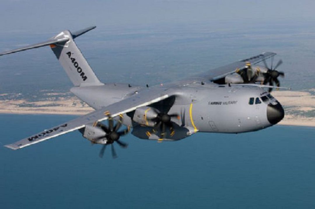 Una de las aeronaves A-400M, que se ensamblan en Sevilla Una de las aeronaves A-400M, que se ensamblan en Sevilla