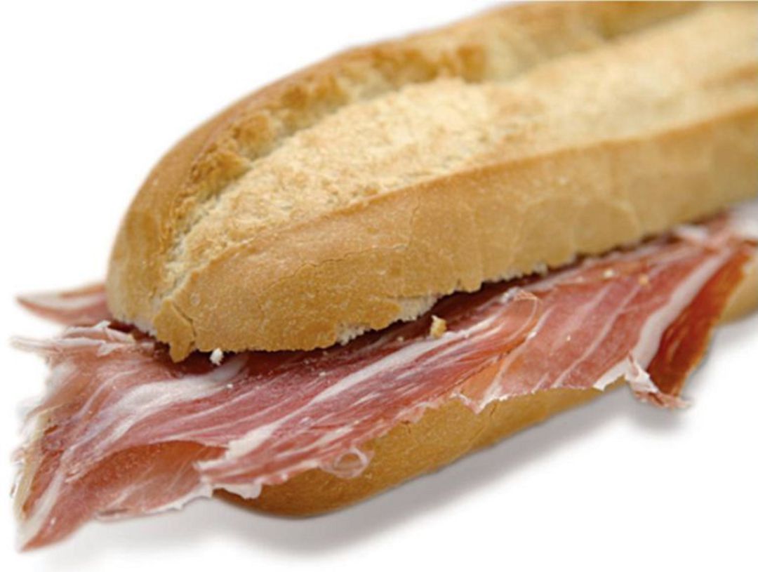 Bocadillo de jamón Bocadillo de jamón