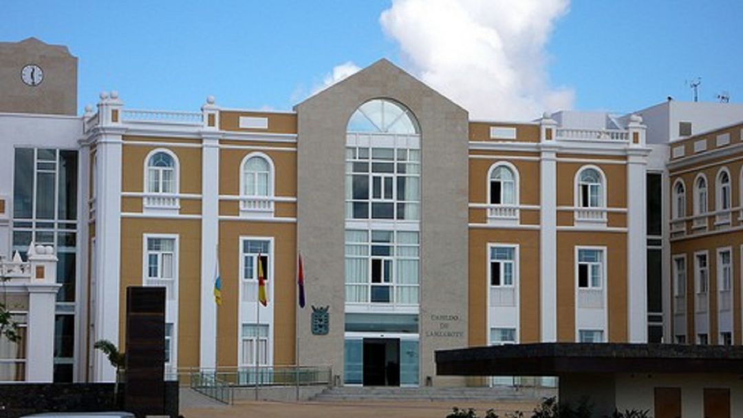 Edificio del Cabildo Insular de Lanzarote. Edificio del Cabildo Insular de Lanzarote.