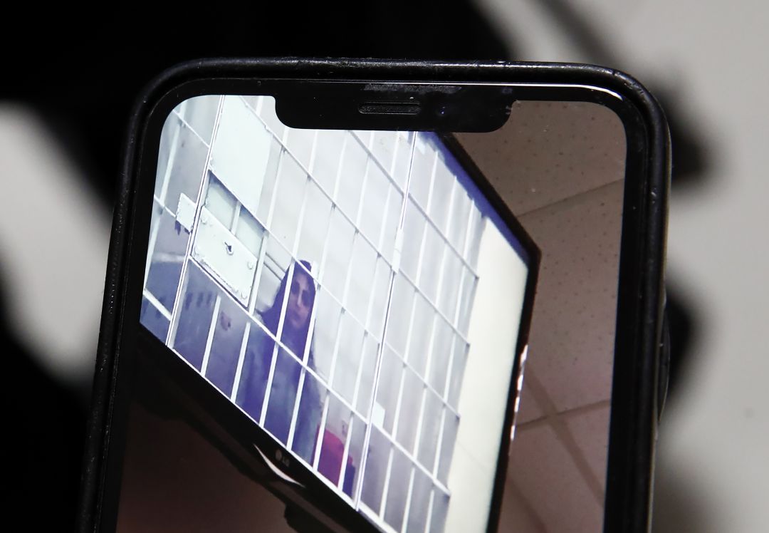 Videollamada desde una prisión Videollamada desde una prisión