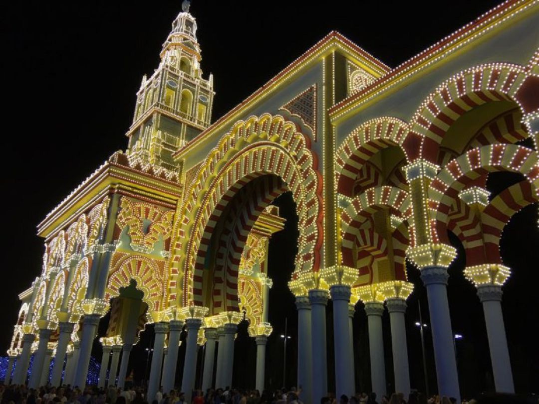 Portada de la Feria de Nuestra Señora de la Salud. Portada de la Feria de Nuestra Señora de la Salud.