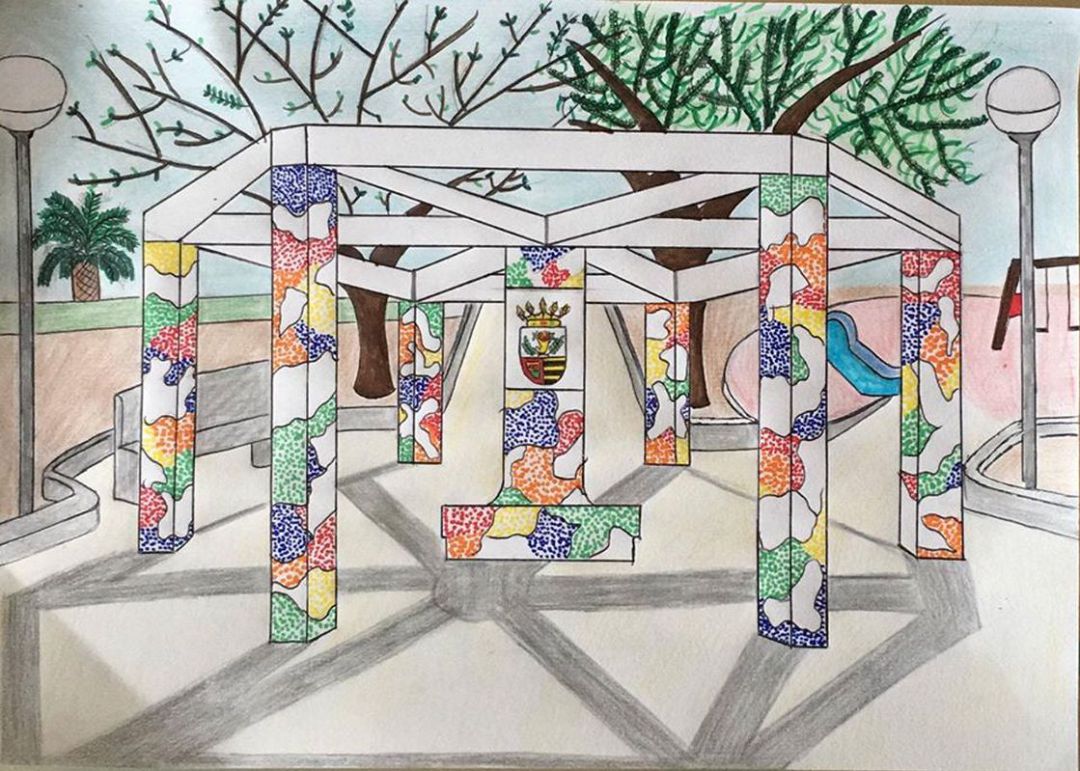 Dibujo del concurso Un artista a casa de Miramar Dibujo del concurso Un artista a casa de Miramar