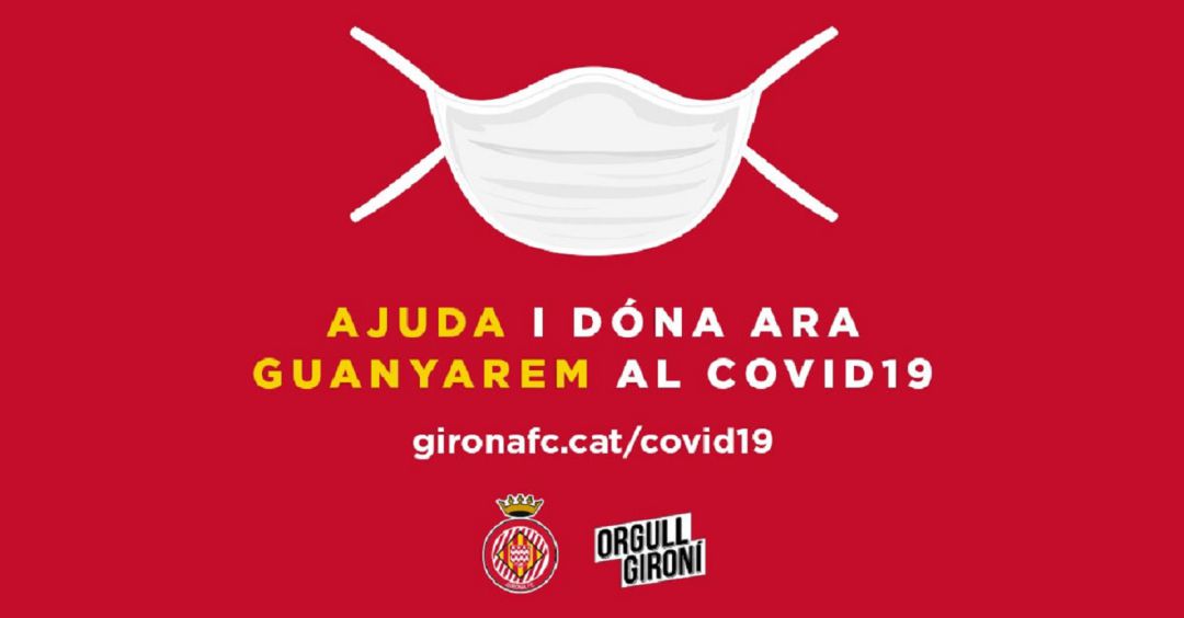 El Girona ha posat en marxa una campanya per recollir fons. El Girona ha posat en marxa una campanya per recollir fons.