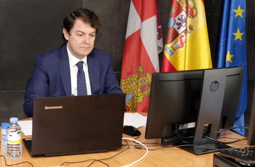 El presidente de la Junta de Castilla y León, Alfonso Fernández Mañueco. El presidente de la Junta de Castilla y León, Alfonso Fernández Mañueco.