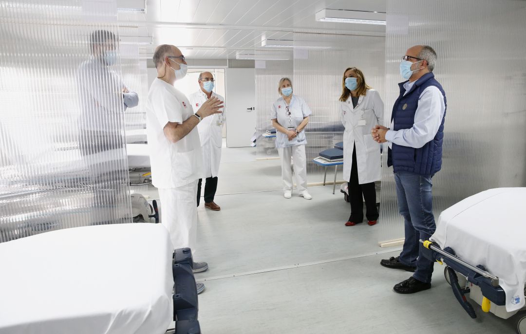 Laredo cuenta con un puesto externo para realizar los test del coronavirus Laredo cuenta con un puesto externo para realizar los test del coronavirus