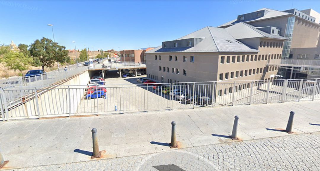 Parking de empleados del Hospital de Segovia Parking de empleados del Hospital de Segovia