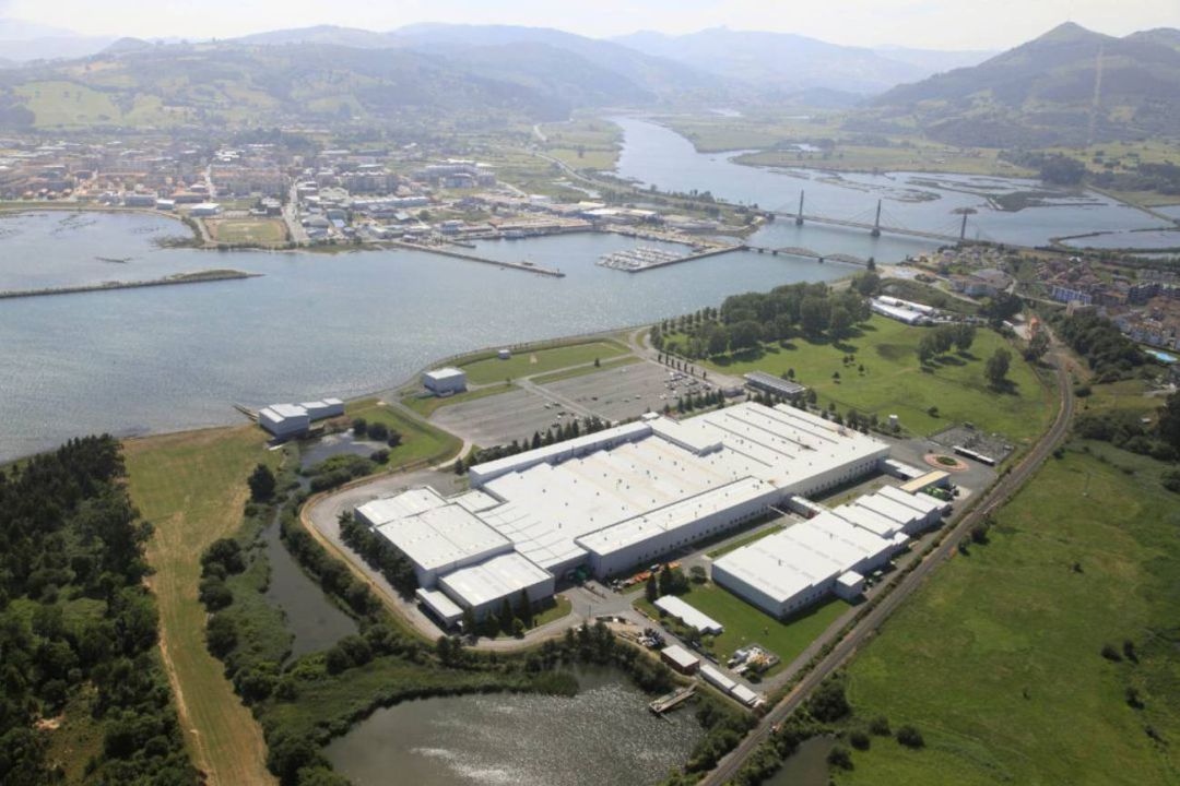 Foto aérea de la fábrica de SEG Automotive. Foto aérea de la fábrica de SEG Automotive.