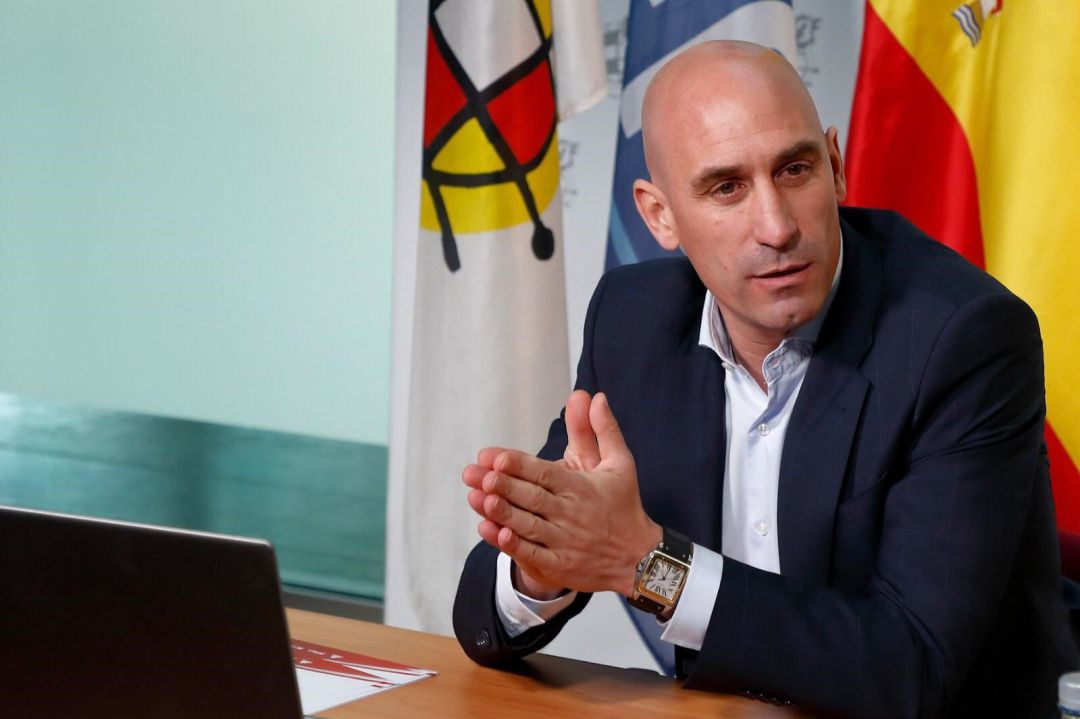 El presidente de la Federación, Luis Rubiales. El presidente de la Federación, Luis Rubiales.