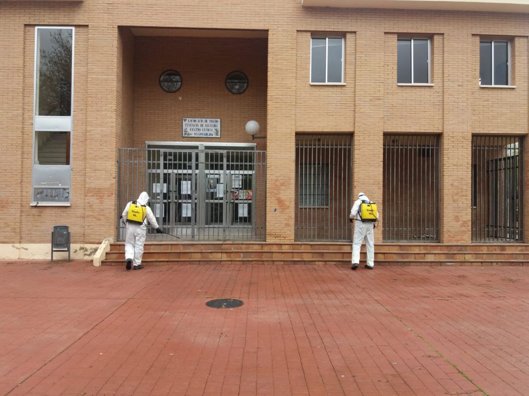Labores de desinfección Labores de desinfección