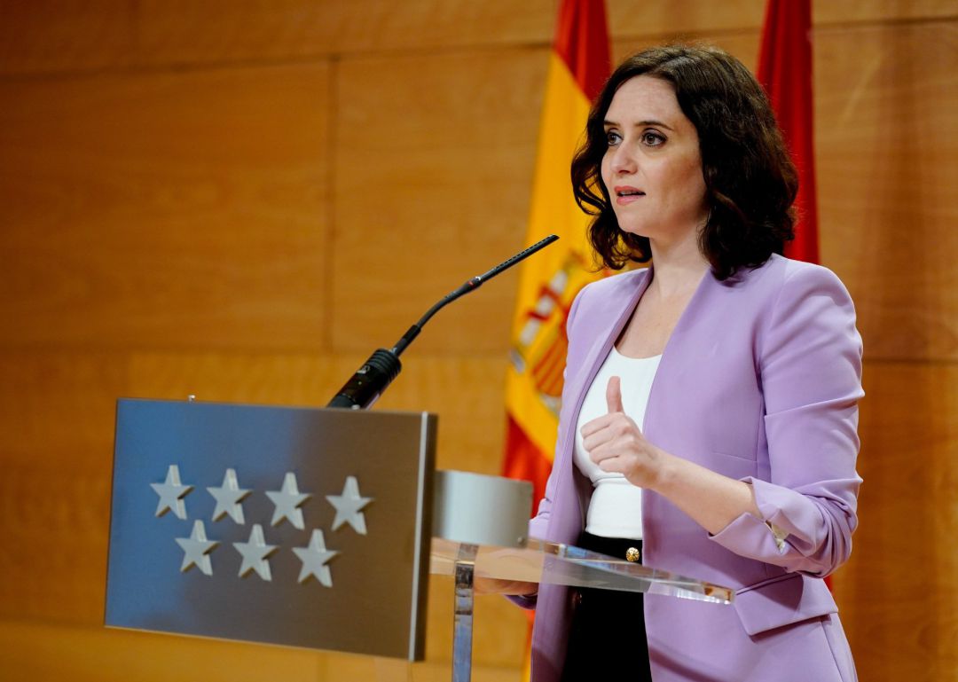 Imagen de recurso de la presidenta de la Comunidad de Madrid, Isabel Díaz Ayuso. Imagen de recurso de la presidenta de la Comunidad de Madrid, Isabel Díaz Ayuso.