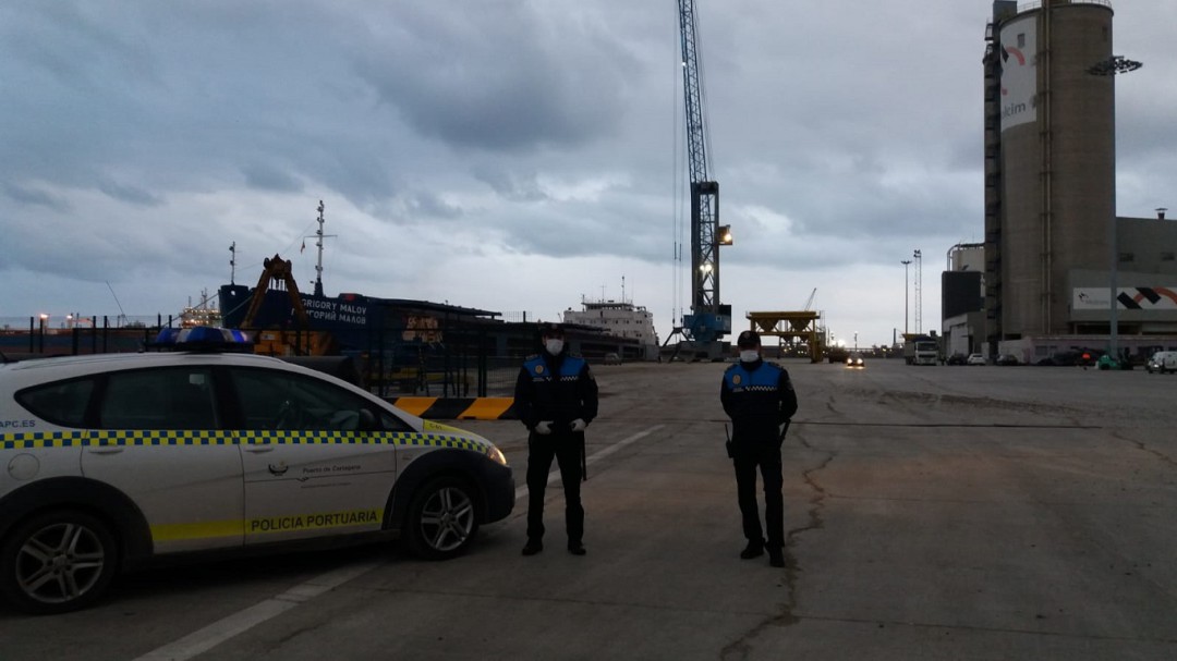678.000 toneladas se han movido en el Puerto de Cartagena durante la primera semana del estado de alarma