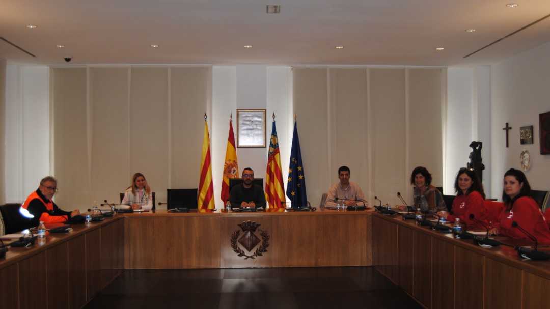 Vila-real evalúa las medidas de atención a colectivos
vulnerables aplicadas por el COVID-19
