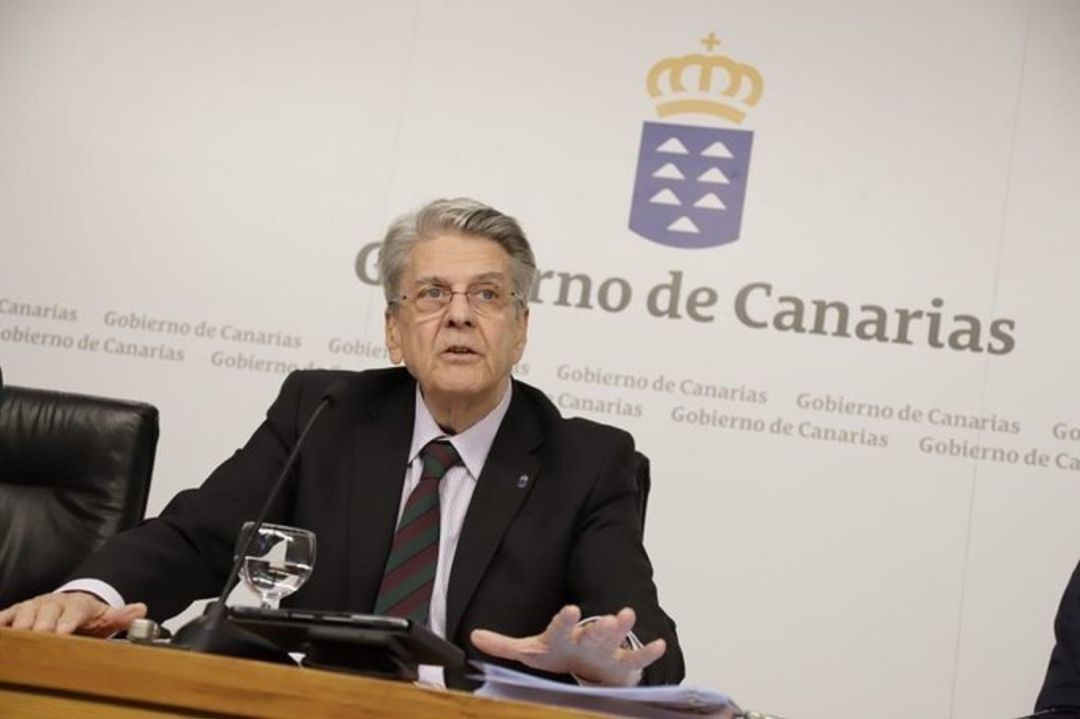 Julio Pérez, portavoz del Gobierno de Canarias Julio Pérez, portavoz del Gobierno de Canarias