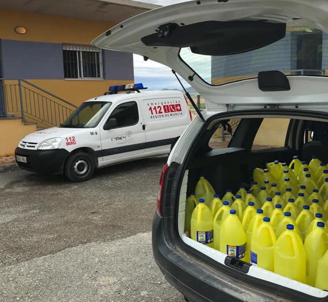 Comienzan los trabajos de desinfección en pedanías Comienzan los trabajos de desinfección en pedanías