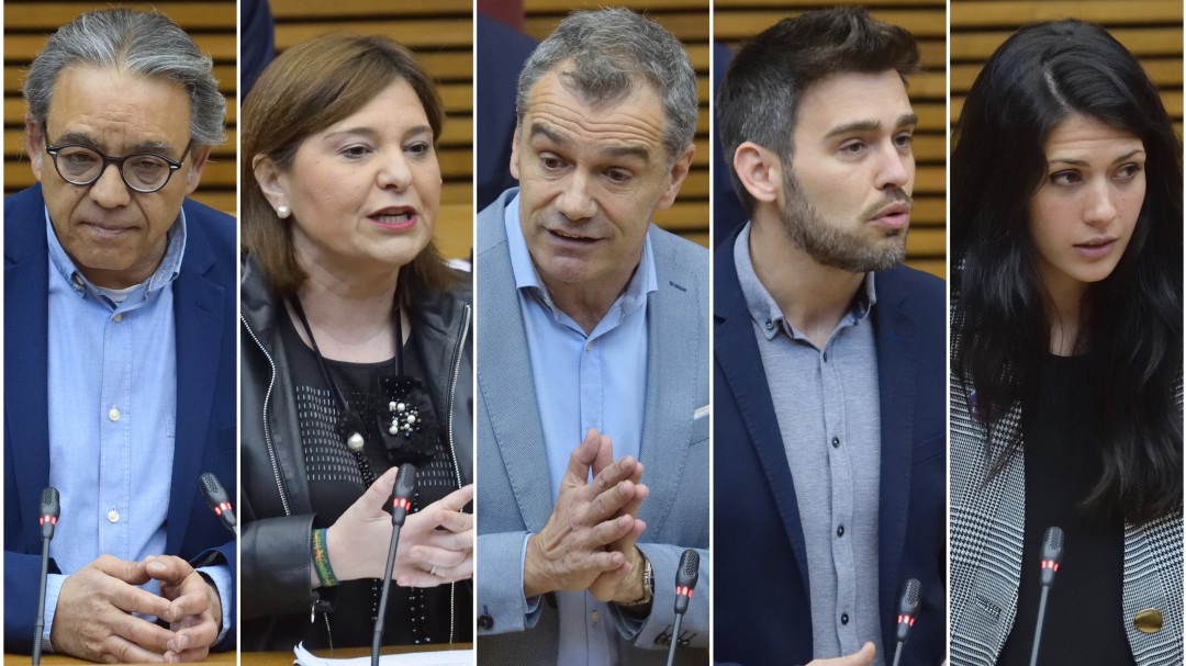 Los portavoces parlamentarios, unidos pero discrepantes ante la crisis sanitaria