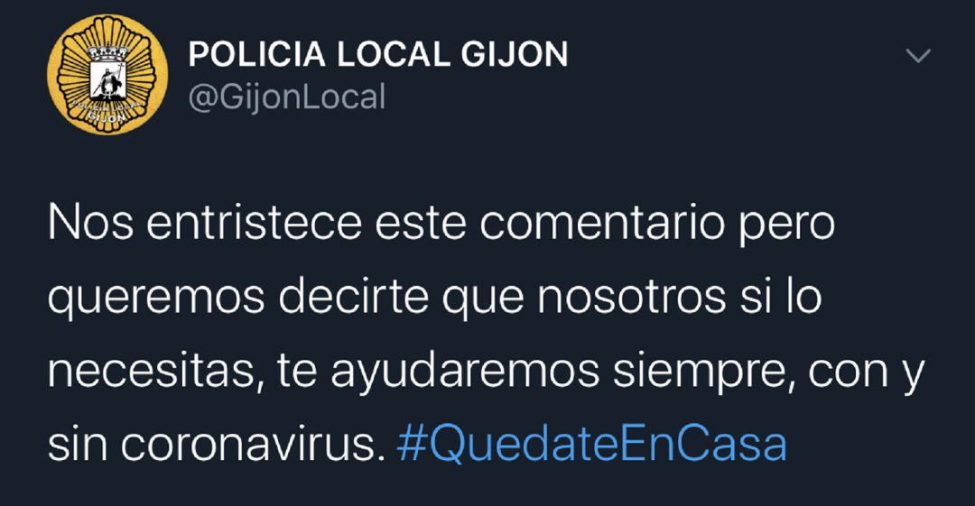 Respuesta de los agentes en Twitter. Respuesta de los agentes en Twitter.