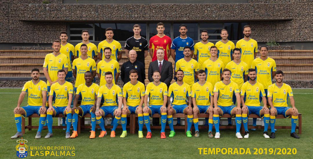 Plantilla de la UD Las Palmas. Plantilla de la UD Las Palmas.