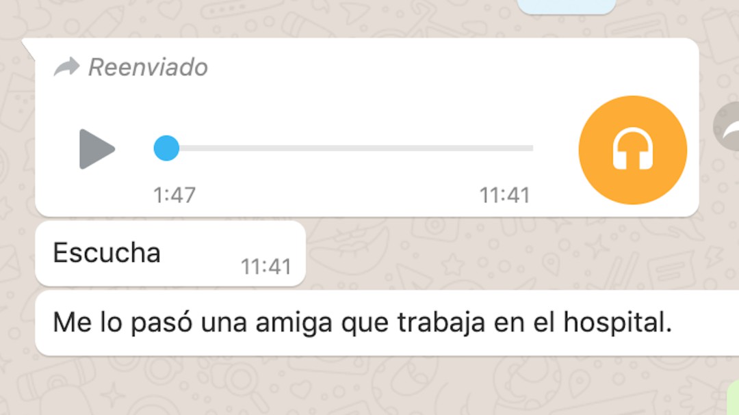 El indignante bulo que recorre WhatsApp denunciado por Sanidad ante la Guardia Civil