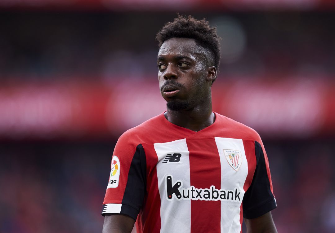 Iñaki WIlliams, durante el partido contra el Villarreal. Iñaki WIlliams, durante el partido contra el Villarreal.