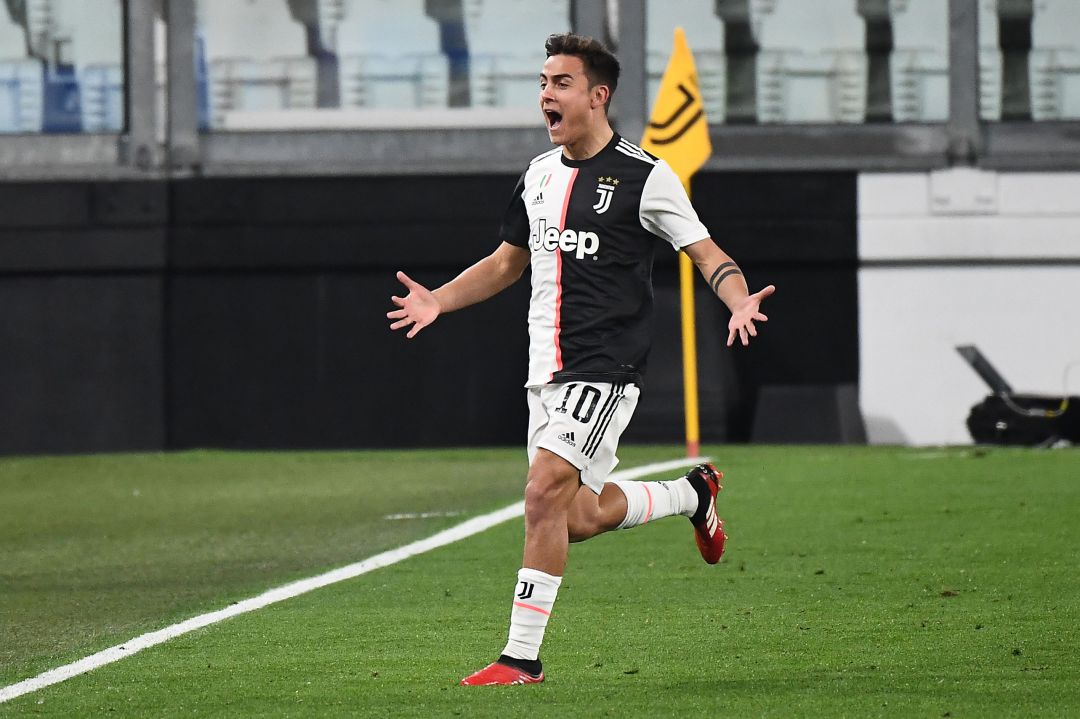 Paulo Dybala, en su último partido con la Juventus. Paulo Dybala, en su último partido con la Juventus.