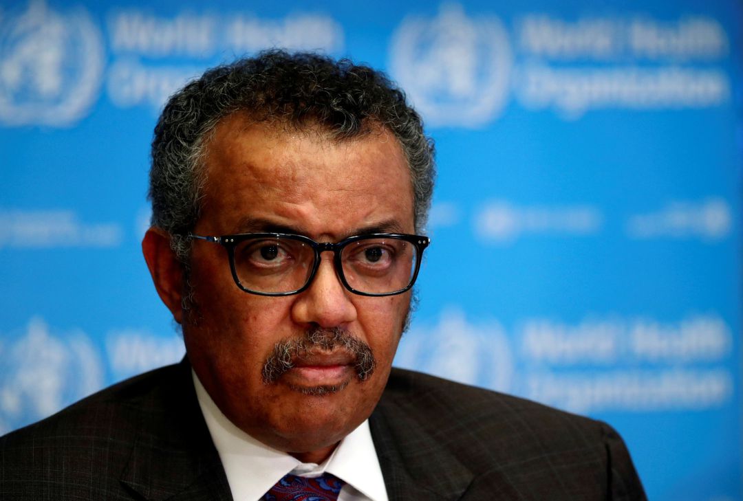 El director general de la OMS, Tedros Adhanom Ghebreyesus El director general de la OMS, Tedros Adhanom Ghebreyesus