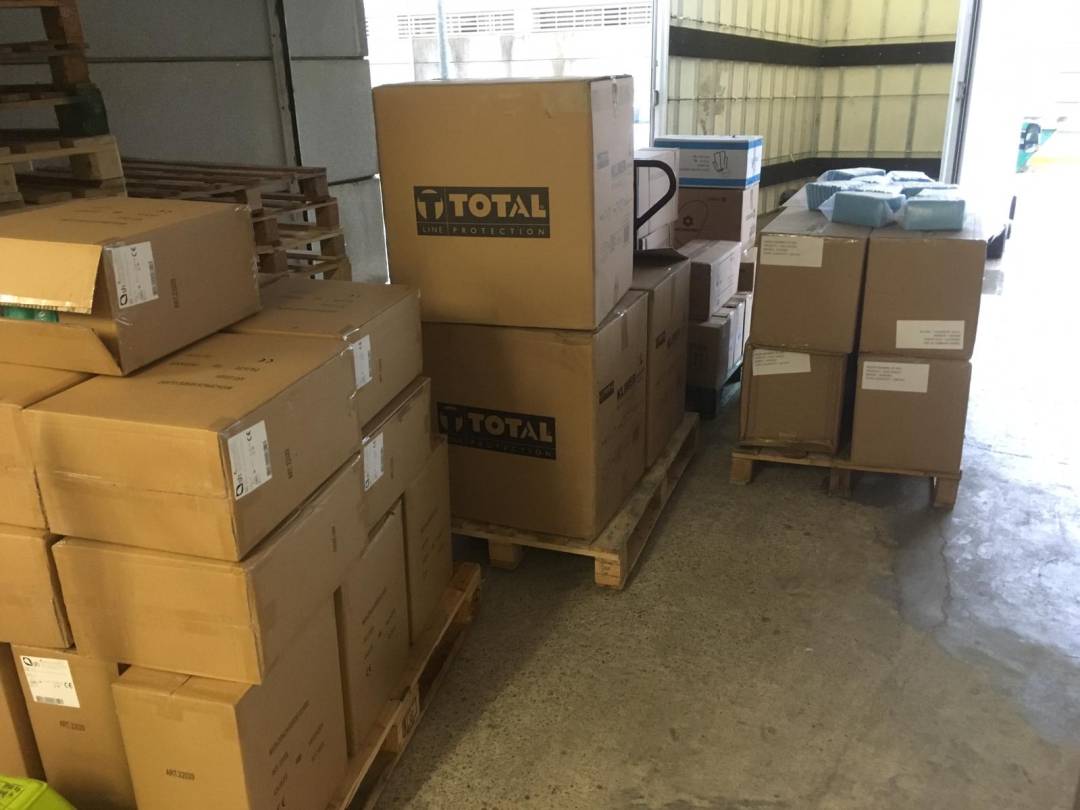 Comienza el reparto de nuevo material de protección para profesionales en la provincia de Albacete Comienza el reparto de nuevo material de protección para profesionales en la provincia de Albacete