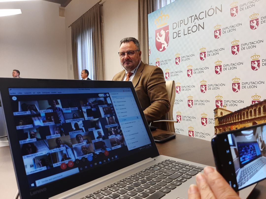 La Diputación ha celebrado dos plenos vía telemática La Diputación ha celebrado dos plenos vía telemática