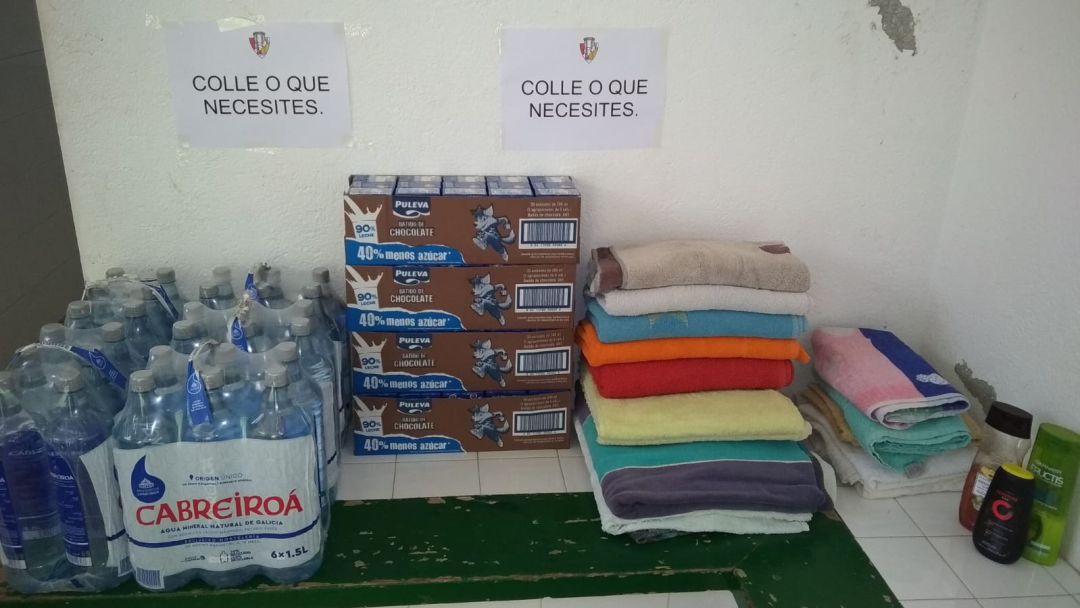 Desde el club se rotan para limpiar y desinfectar los aseos abiertos al público Desde el club se rotan para limpiar y desinfectar los aseos abiertos al público