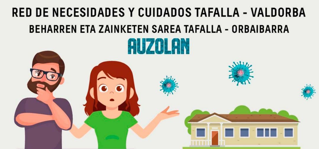 Cartel de la campaña de voluntariado de Tafalla y la Valdorba Cartel de la campaña de voluntariado de Tafalla y la Valdorba