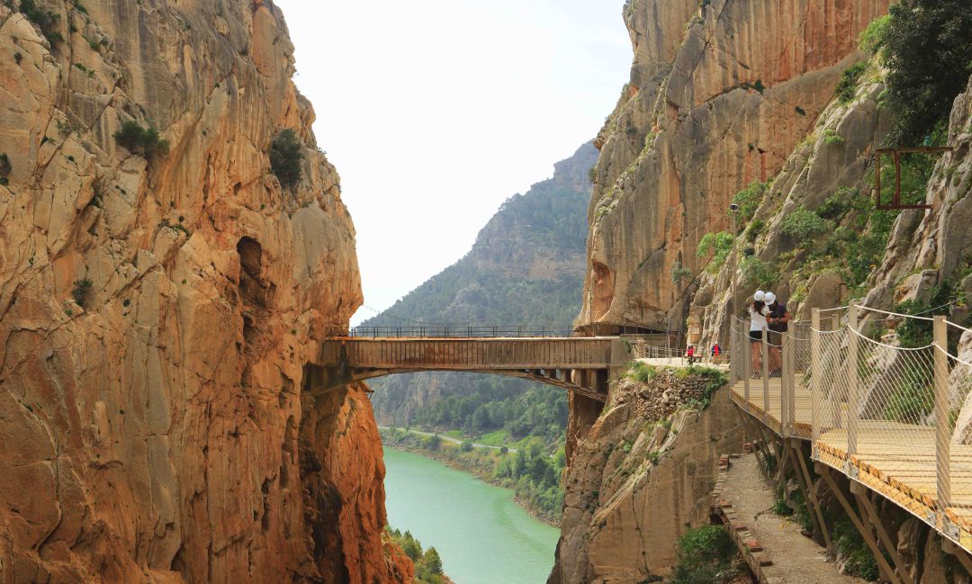 Imagen del Caminito del Rey de Málaga Imagen del Caminito del Rey de Málaga