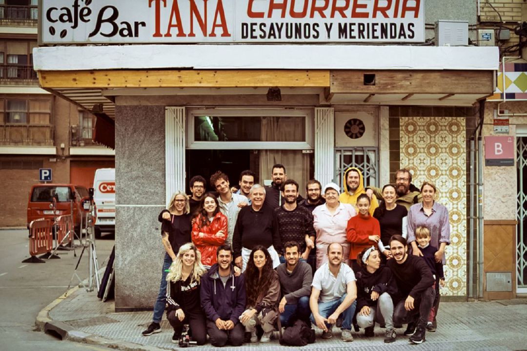 Equipo de la película 'El año del descubrimiento'. Equipo de la película 'El año del descubrimiento'.