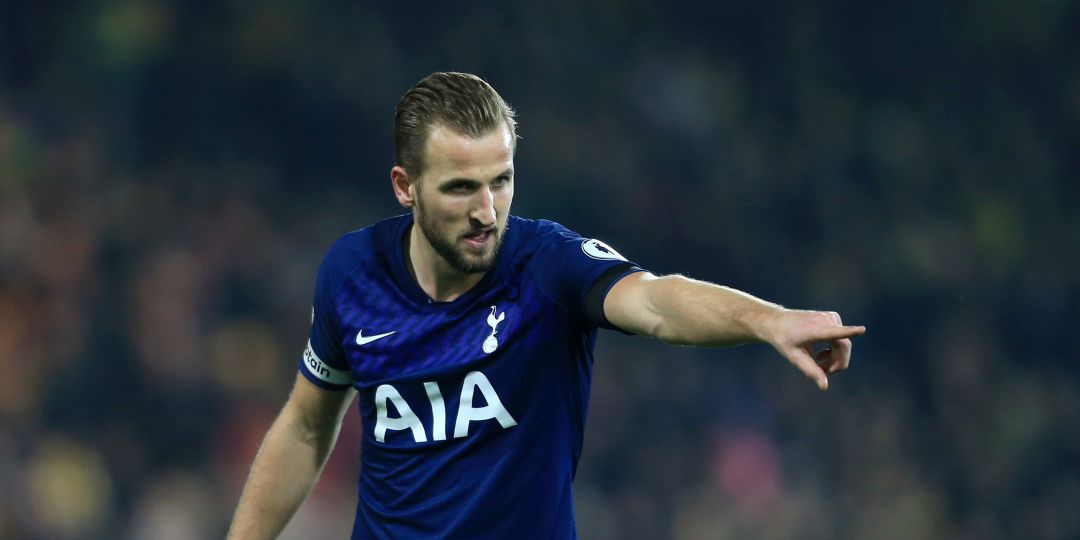 Harry Kane, durante un partido de Premier League con el Tottenham de la presente temporada Harry Kane, durante un partido de Premier League con el Tottenham de la presente temporada