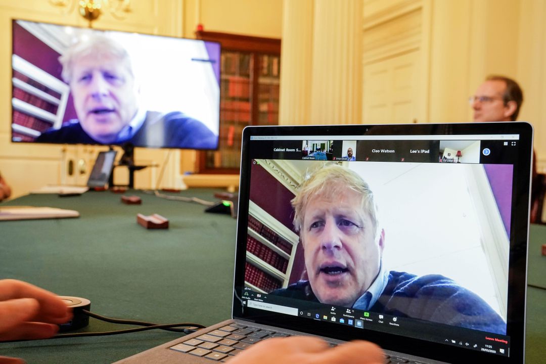 El primer ministro británico dio positivo por coronavirus El primer ministro británico dio positivo por coronavirus