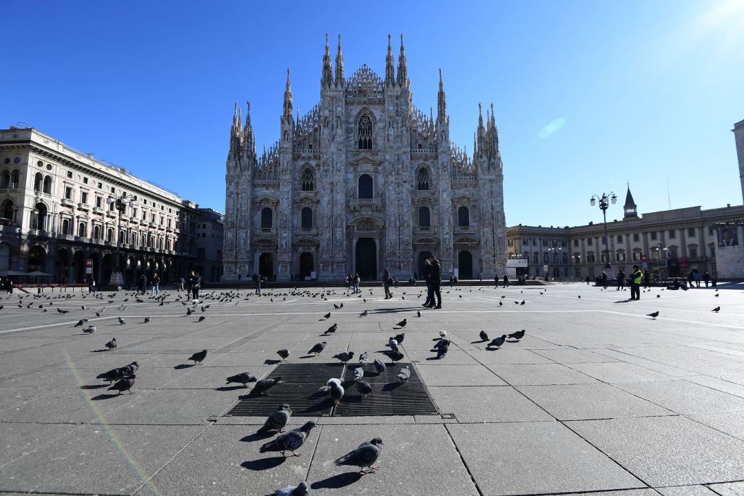 La pandemia del coronavirus azota con fuerza a Italia La pandemia del coronavirus azota con fuerza a Italia