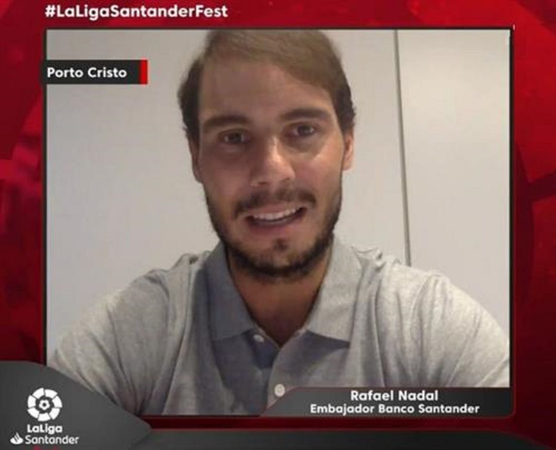 Rafa Nadal participa en LaLiga Santander Fest Rafa Nadal participa en LaLiga Santander Fest