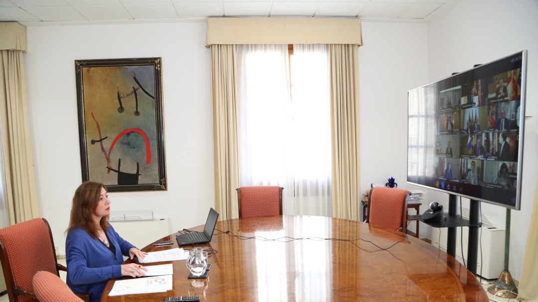 Tercera comparecencia de Francina Armengol por la crisis sanitaria COVID-19