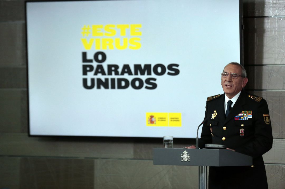 El director adjunto operativo (DAO) de la Policía, José Ángel González El director adjunto operativo (DAO) de la Policía, José Ángel González