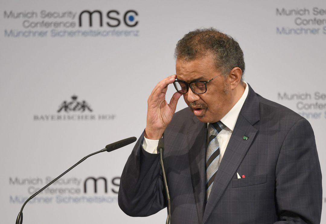 El director general de la OMS, Tedros Adhanom El director general de la OMS, Tedros Adhanom