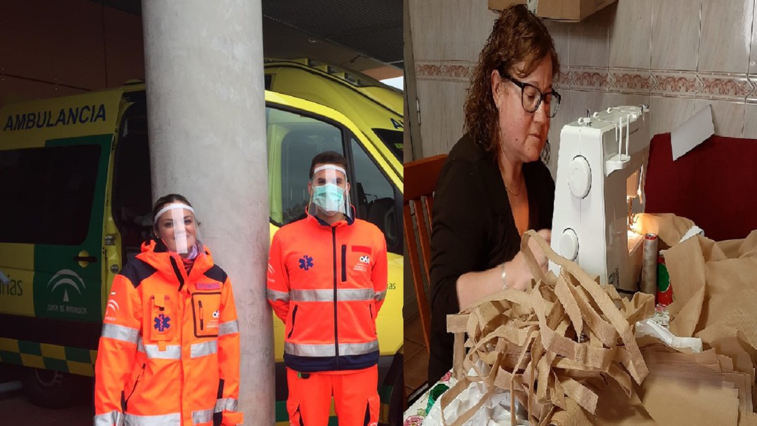 Lanteira trabaja de forma solidaria para abastecer centros médicos