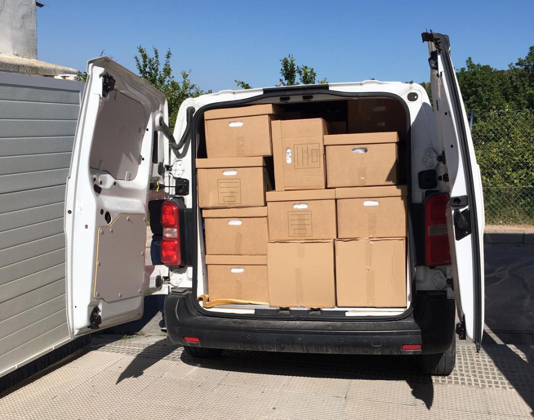 2.200 mascarillas han llegado este lunes al hospital Morales Meseguer gracias a la colaboración ciudadana 2.200 mascarillas han llegado este lunes al hospital Morales Meseguer gracias a la colaboración ciudadana
