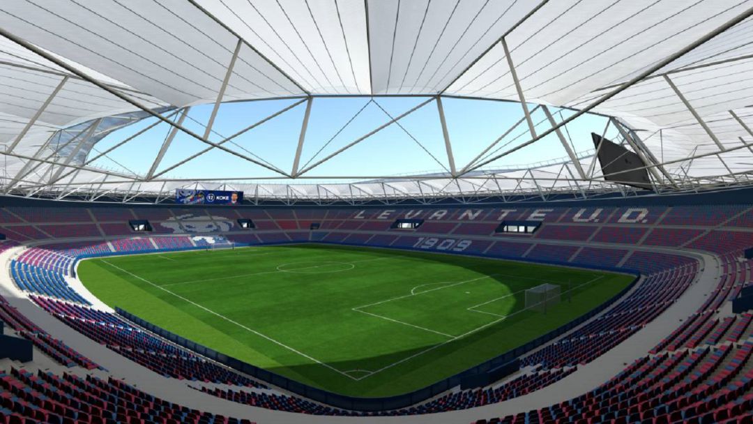 Nueva cubierta estadio Ciutat de Valencia Nueva cubierta estadio Ciutat de Valencia