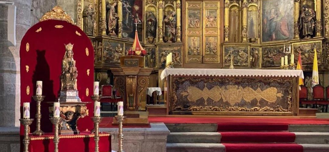Se podrá contemplar la imagen de la Virgen a través del canal de YouTube de la Basílica Se podrá contemplar la imagen de la Virgen a través del canal de YouTube de la Basílica