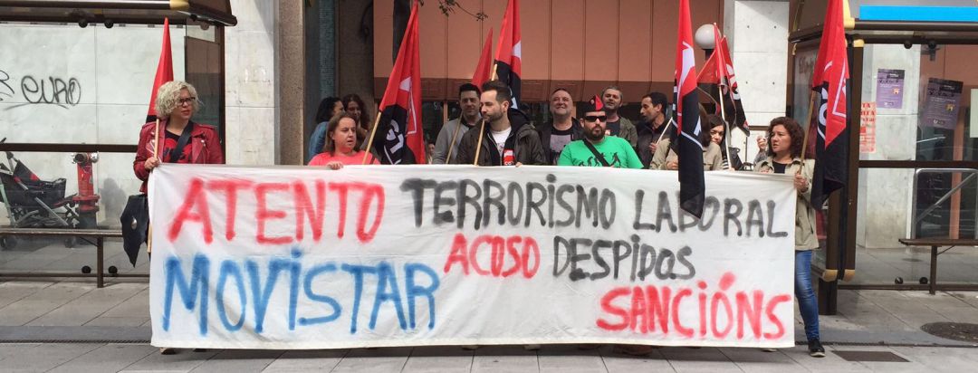 Movilización de los trabajadores de Atento Movilización de los trabajadores de Atento