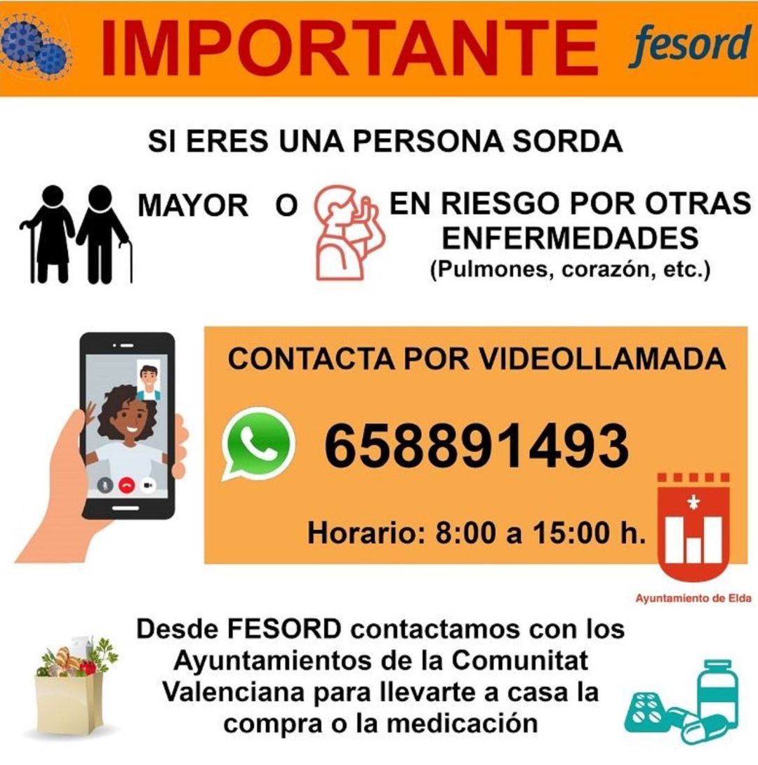 La iniciativa se suma a las que ha puesto en marcha Servicios Sociales de Elda en el estado de alarma La iniciativa se suma a las que ha puesto en marcha Servicios Sociales de Elda en el estado de alarma