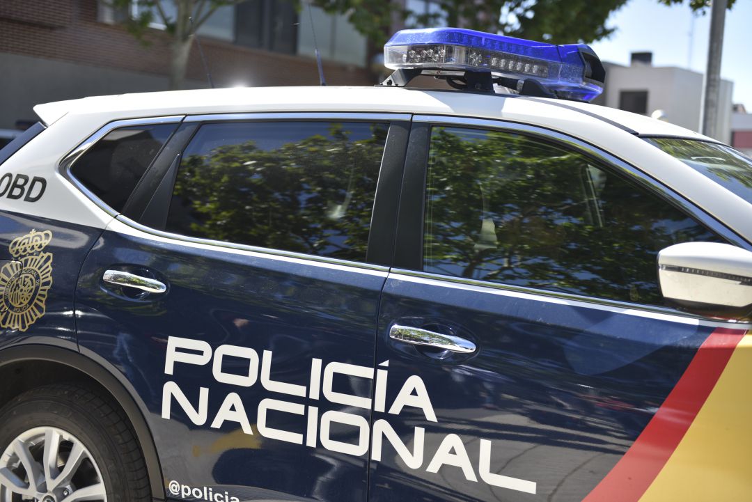 Imagen de archivo un vehículo de la Policía Nacional Imagen de archivo un vehículo de la Policía Nacional