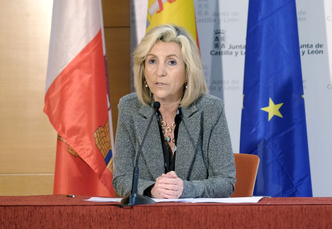 Verónica Casado, consejera de Sanidad de Castilla y León Verónica Casado, consejera de Sanidad de Castilla y León
