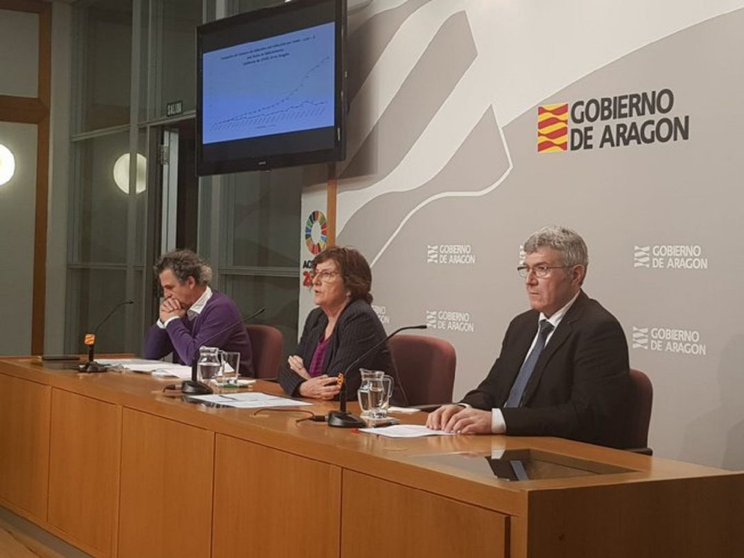 El Gobierno de Aragón ofreció este martes los datos de las personas en residencias afectadas por el coronavirus El Gobierno de Aragón ofreció este martes los datos de las personas en residencias afectadas por el coronavirus